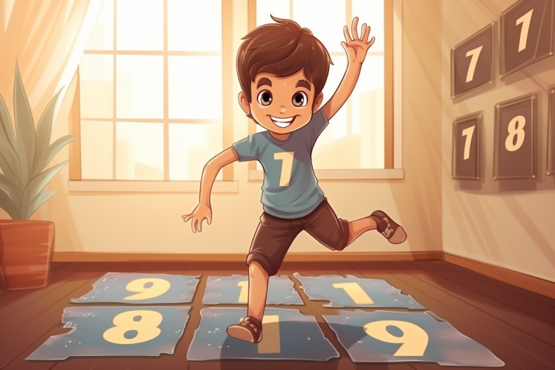 kids learning numbers, Could learning be so simple, 3